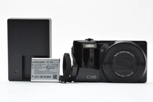 [Count 2656] Ricoh CX6 Black 10.0MP Compact Digital Camera From Japan 2551928 - Picture 1 of 14