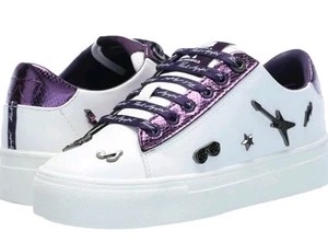 Zapatillas de plataforma Karl Lagerfeld Cate Rocker para mujer con pasadores talla 8,5 - Imagen 1 de 6