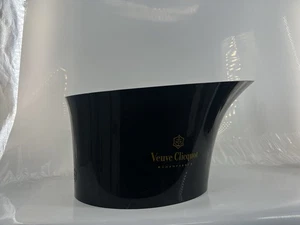 Veuve Clicquot XXL Champagner Flaschen Kühler Acryl Ice Bucket gebraucht Schwarz - Bild 1 von 7