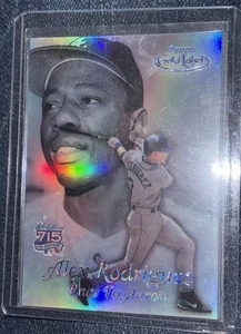 1999 Topps Gold Label Race to 755 Alex Rodriguez/ Hank Aaron SP Holo #RA3 NM/MT - Picture 1 of 2