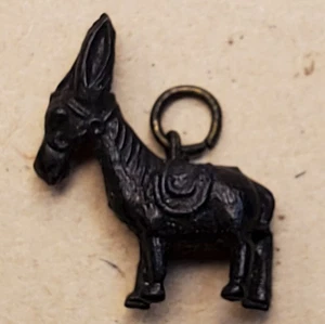 DONKEY celluloid gumball charm not Cracker Jack ML101 - Picture 1 of 2