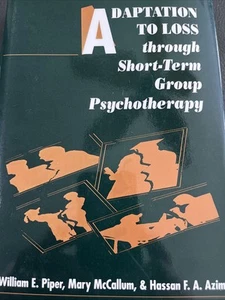 Adaptation To Loss Through Short Term Group Psychotherapy Hardcover Book - Picture 1 of 1