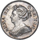 1708 Shilling - Anne British Silver Coin - Very Nice