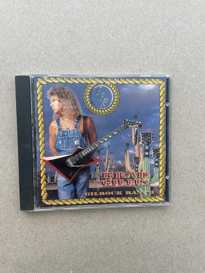 Gilrock Ranch by Brad Gillis (CD, 1993, GUITAR Recordings) Night Ranger VG Cond Foto 1 de 4
