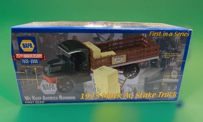 First Gear NAPA 1925 75th Aniv Mack AC Stake Truck Die Cast 1/34 Scale NIB MINT - Image 1 of 4