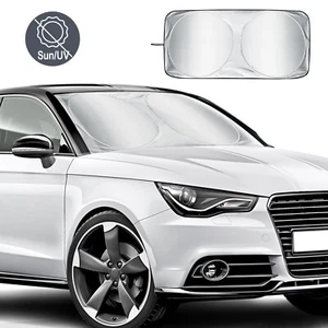 Auto Car Windshield Sunshade Front Window Foldable Visor Sun Shade Cover Block - Picture 1 of 7