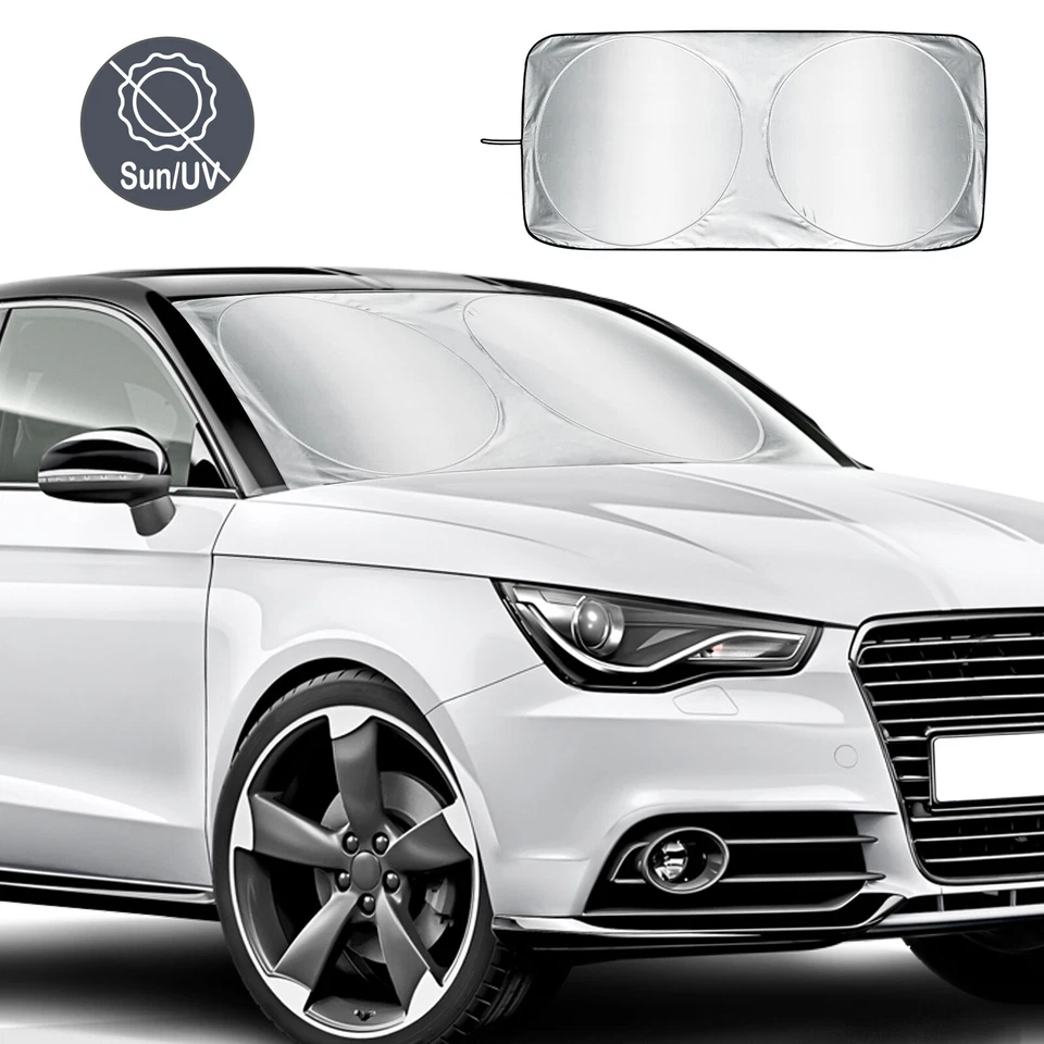 Fit For American Austin Car Shade Windshield Cover 59"*31" inch Sun Visor Shade - Image 1 of 4