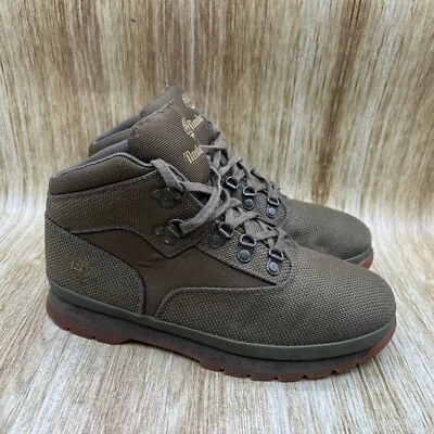 Timberland Euro Senderista Para Mujer Talla 8 M Verde Goma Zapatos Botines A17BW Foto 1 de 4