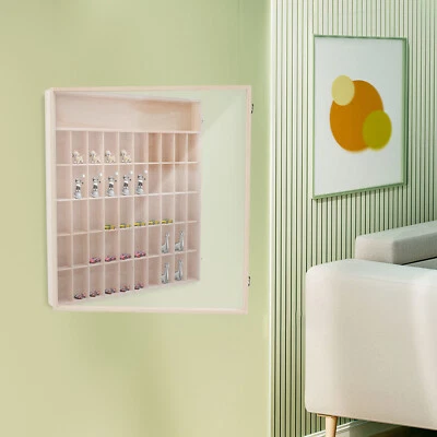 Vitrina de madera vitrina para minifiguras figuras de acción, vitrina Foto 1 de 4