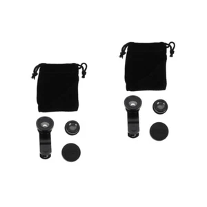 2 Pieces Fischaugenlinse Reisen Handy Objektiv Weitwinkel-Telefonobjektiv - Zdjęcie 1 z 12