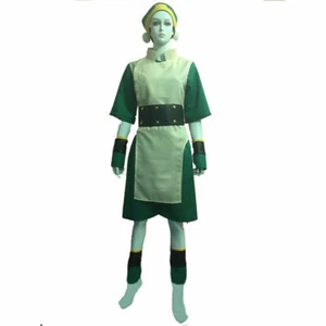 Traje Beifong Avatar: The Last Airbender Tierracontrol Toph Disfraz Cosplay C018 - Imagen 1 de 4