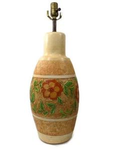 Vintage Large Table Lamp by Continental Studios, Artist Signed FREE USA SHIP! - Picture 1 of 6