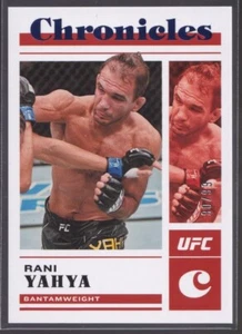 2023 Panini Chronicles UFC Blue #49 Rani Yahya 90/99 - Picture 1 of 3