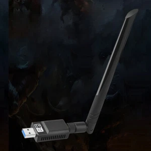 1800Mbps USB3.0 WiFi 6 Adattatore Dongle Dual Band 5GHz 2.4GHz Scheda di rete - Bild 1 von 12