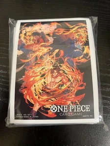 ONE PIECE Card Game Official Limited Card Sleeves Ace Sabo Luffy 70pcs. - Picture 1 of 1