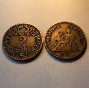 2 Francos Buen Comercio 1921 - Bild 1 von 1