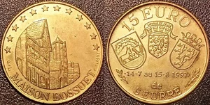 Euro Of The Cities - Seurre (21) 1.5 Euros Maison Bossuet 14-07 To 15-08 1997! - Picture 1 of 1