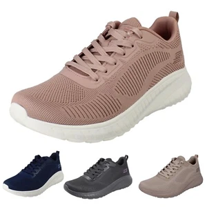 Mujer Skechers Bobs Squad Chaos - ' Face Off ' 117209 Cordones Deportivo - Imagen 1 de 41