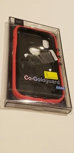 iPhone XR Case Co-Goldguard Armor 3 in 1 Rugged Cover Red/black - Picture 1 of 2