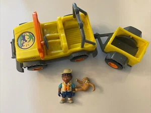Go Diego Go Talking Safari Rescue Jeep and Trailer w/ Diego Figure And Animals - Picture 1 of 2