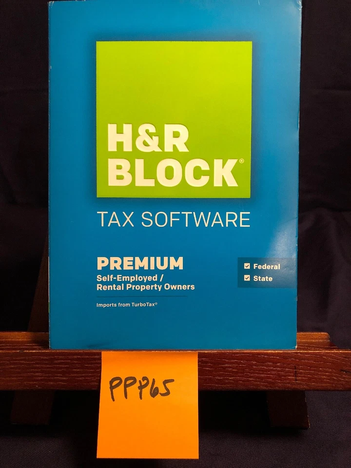 2015 H & R Block Premium Self Employed Rental Tax Software 2015 PC CD ROM! NEW! - Image 1 of 3