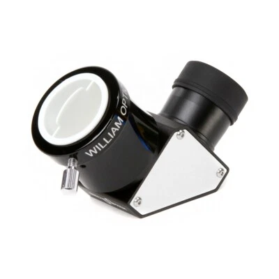 Enfoque helicoidal diagonal prisma de montaje William Optics 1,25" 90 grados D-EP90-125II Foto 1 de 4