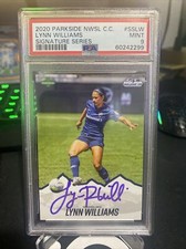 2020 Parkside  NWSL Challenge Cup Lynn Williams Signature Series /100 PSA 9