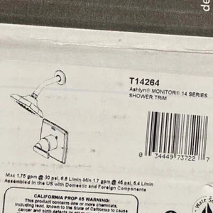 Delta T14264 Ashlyn 14 Single Function Pressure Balanced Shower Only, Chrome - Picture 1 of 2
