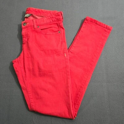 Pantalones de mezclilla ajustados rosas de tiro bajo regulares The North Face para mujer 6 Foto 1 de 4