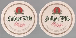 alter Bierdeckel Lübzer Pils LÜBZ *BD739g - Bild 1 von 1