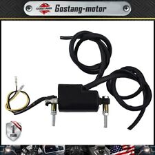 ✅12V Dual Wire Ignition Coil Fit For Honda Kawasaki Yamaha Suzuki CB KZ XS GS