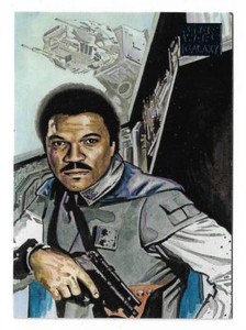 2018 Topps Star Wars Galaxy BLUE Foil Parallel #92