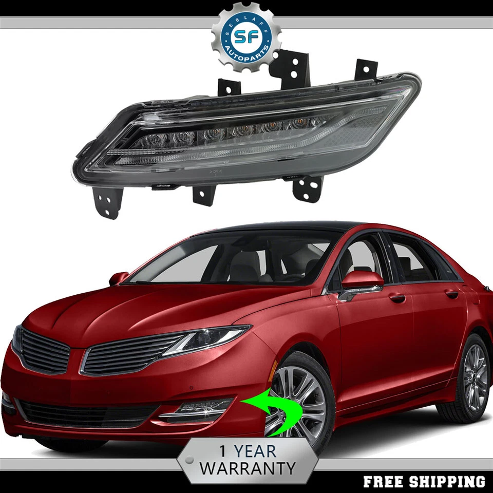 Conjunto de luz antiniebla LED para Lincoln MKZ 2013-2016 lado izquierdo del conductor Foto 1 de 4