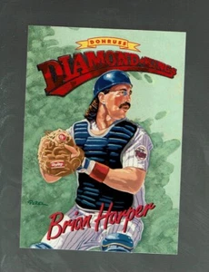 1994. Donruss. Diamond Kings. Brian Harper #DK-6 - Picture 1 of 2