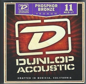 Dunlop DAP1152 Phosphor Bronze Akustikgitarrensaiten, Lt .011-.052 - Bild 1 von 3