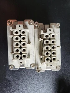 pack of 2 Weidmuller 1204100000 Heavy Duty Connector, 600V, HDC HE 10 FS - Picture 1 of 2