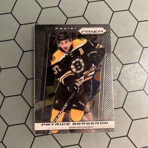 2013-14 Panini PRIZM Card # 2 PATRICE BERGERON BOSTON BRUINS