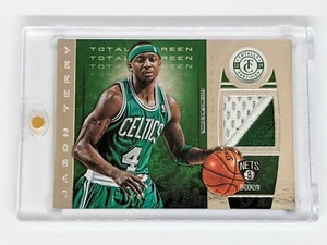 2013-14 Panini Totally Certified Green Patch #9 Jason Terry #4/5 Celtics Jersey# - Picture 1 of 2