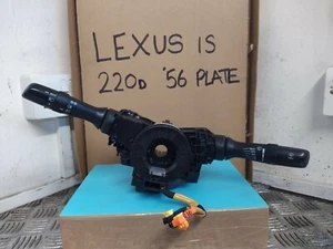 LEXUS IS 220D WIPER INDICATOR STALK & SQUIB UNIT 42110-17F219 30541-17F163 - Picture 1 of 10
