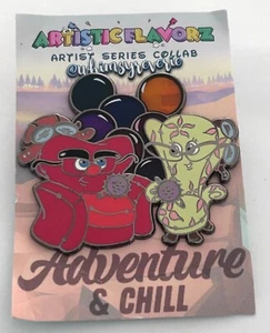 Juego de prendedores artísticos sabor caprichoso revertir aventura frío inspirado en Disney UP - Imagen 1 de 3