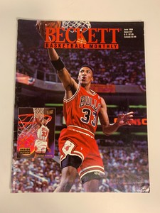 Beckett Basketball Monthly Magazine June 1994 Scottie Pippen Sports Card Guide