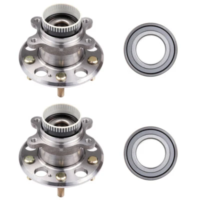 4x Front Rear Wheel Hub Bearings For 2011-2013 Hyundai Sonata Kia Sportage FWD Foto 1 de 4
