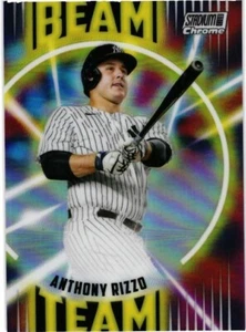 2022 TOPPS STADIUM CLUB CHROME - BEAM TEAM - BT-10 - ANTHONY RIZZO - YANKEES - Picture 1 of 2