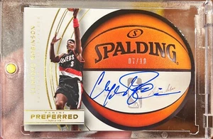 Preferred Clifford Robinson Spalding 2014-15 troquelado dorado en tarjeta automática/10 SSP - Imagen 1 de 1