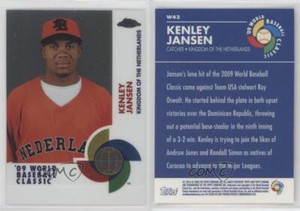 2009 Topps Chrome World Baseball Classic Kenley Jansen #W43