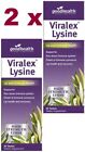 2 X Good Health Viralex Lysine 60 Tablets With Olive Leaf Extract