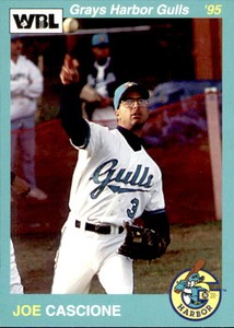1995 Grays Harbor Gulls Grandstand 4 Joe Cascione Canoga Park California CA Card