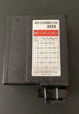Flash electrónico automático Beseler Toshiba modelo 925A de colección Foto 1 de 4