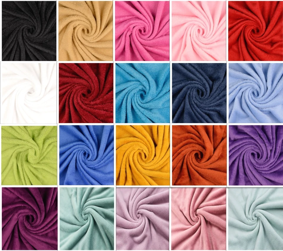 WELLNESS Fleece Kuschelfleece Deckenstoff flauschig weich warm EUR 9,98/m - Bild 1 von 1