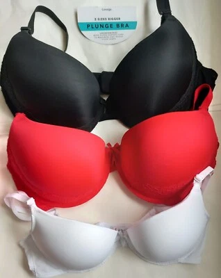 2 TALLAS MÁS GRANDE MAXIMISE TRIPLE GRUESO BOOB JOB SUPERBOOST BOMBA SUJETADOR GEORGE Foto 1 de 4